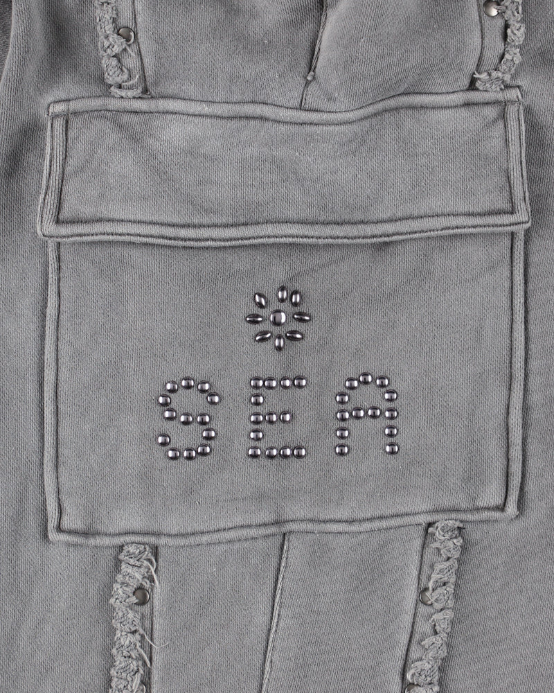 The Rolling Stones x WDS Studs＆Rhine Stones Cargo Pant