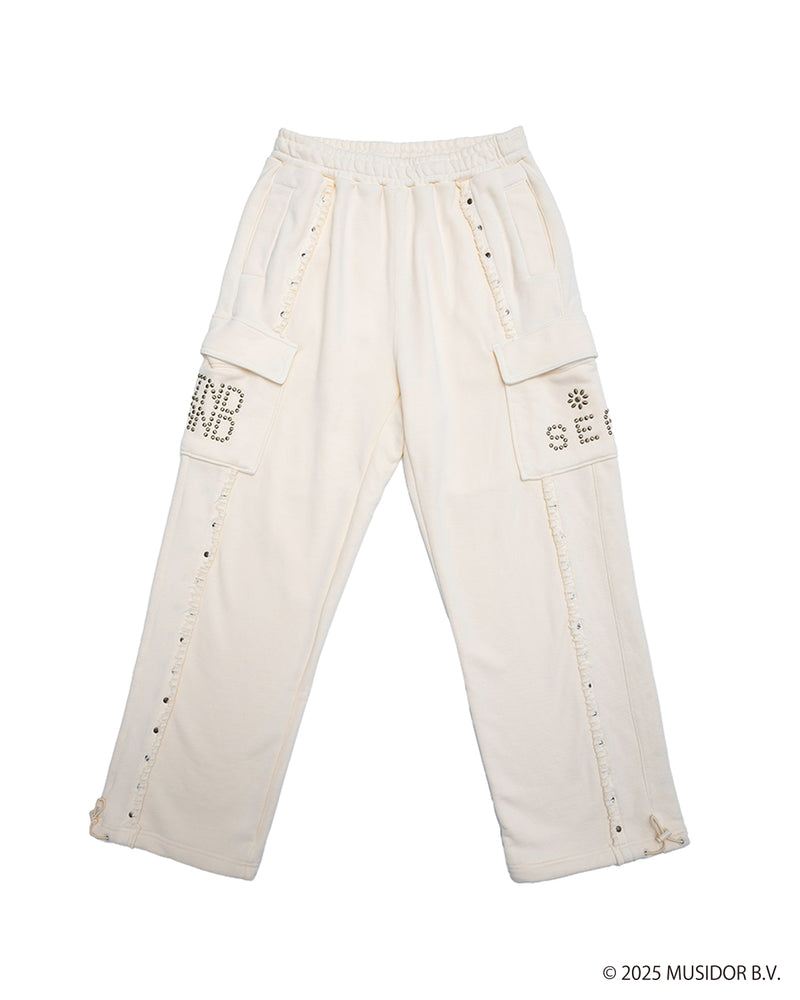 The Rolling Stones x WDS Studs＆Rhine Stones Cargo Pant