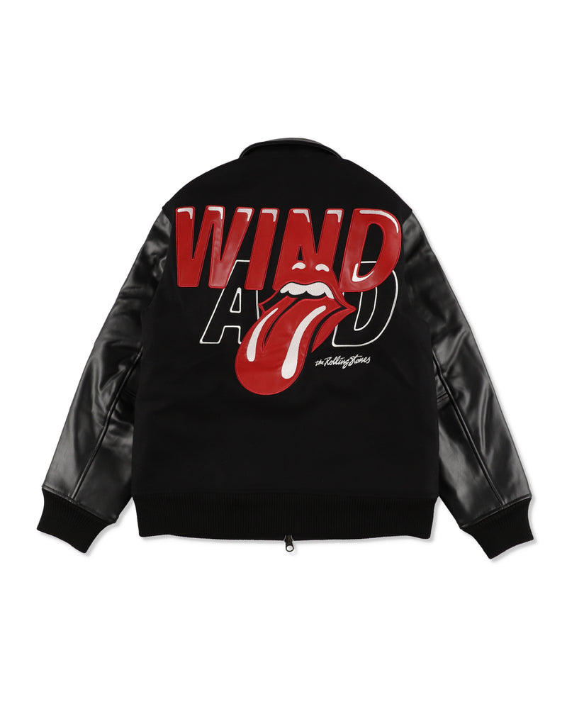 THE ROLLING STONES x WDS VARSITY JACKET