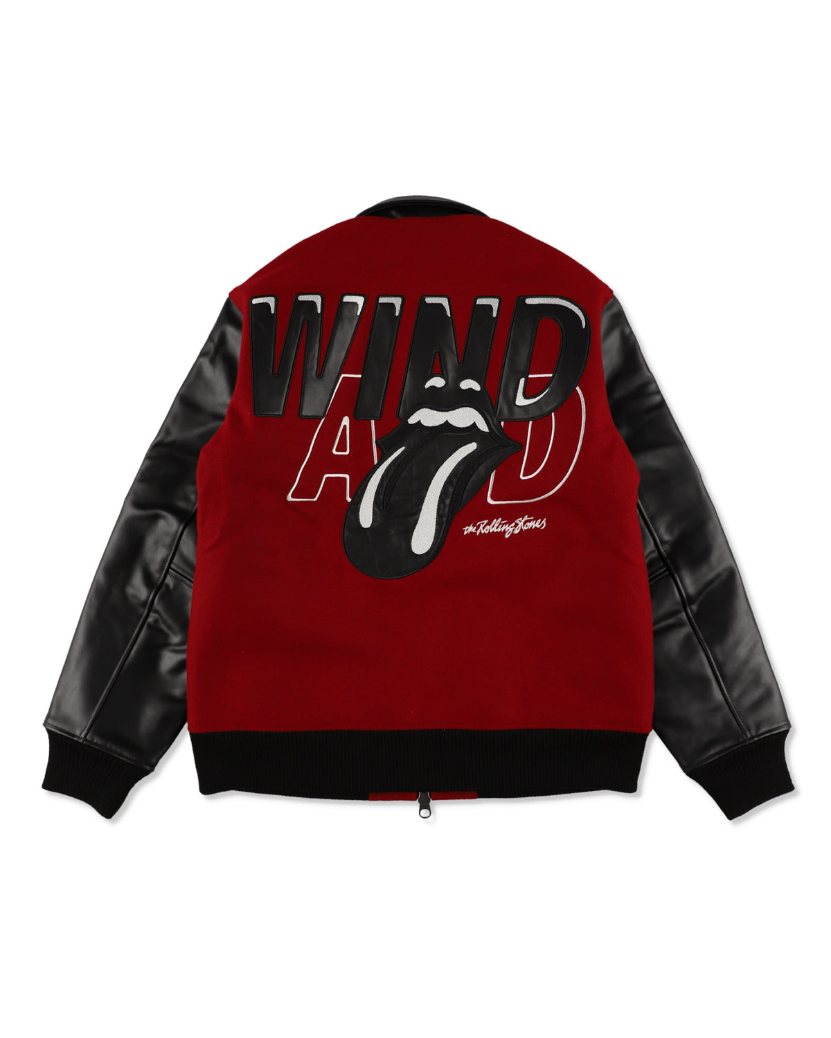 THE ROLLING STONES x WDS VARSITY JACKET – WIND AND SEA