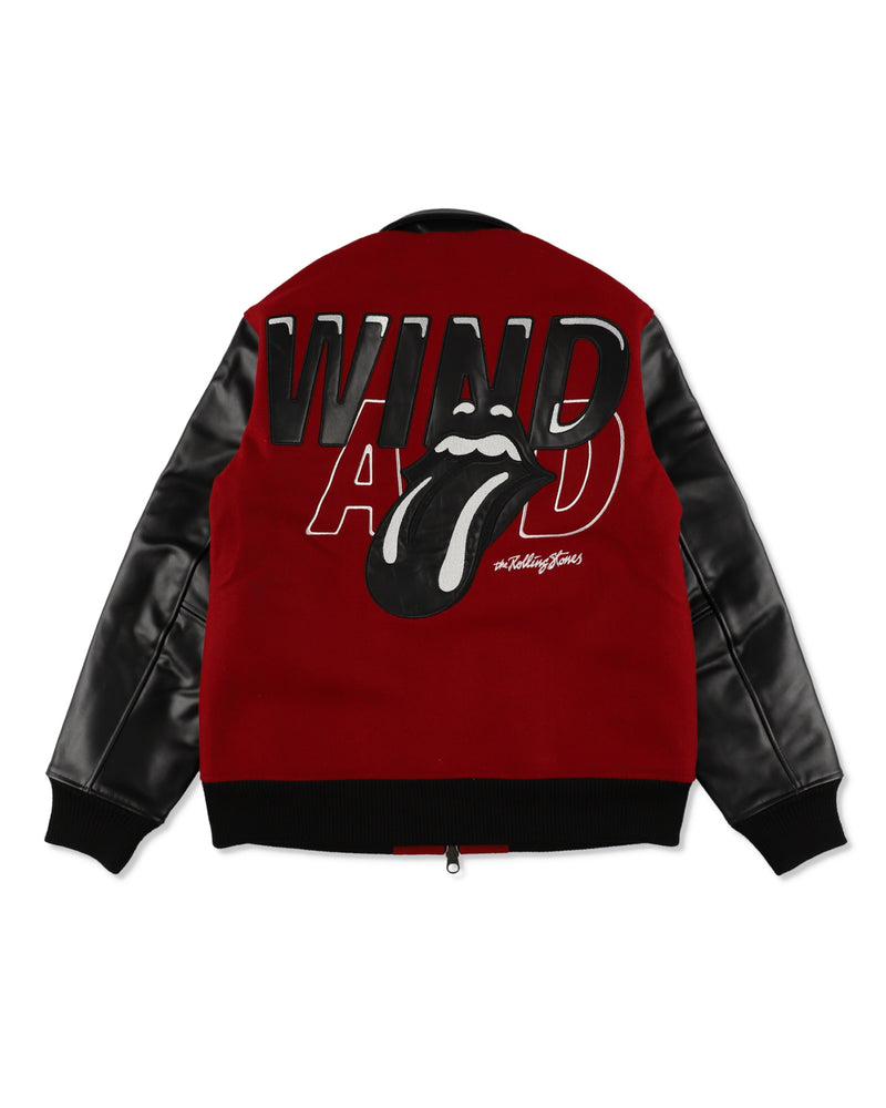 THE ROLLING STONES x WDS VARSITY JACKET
