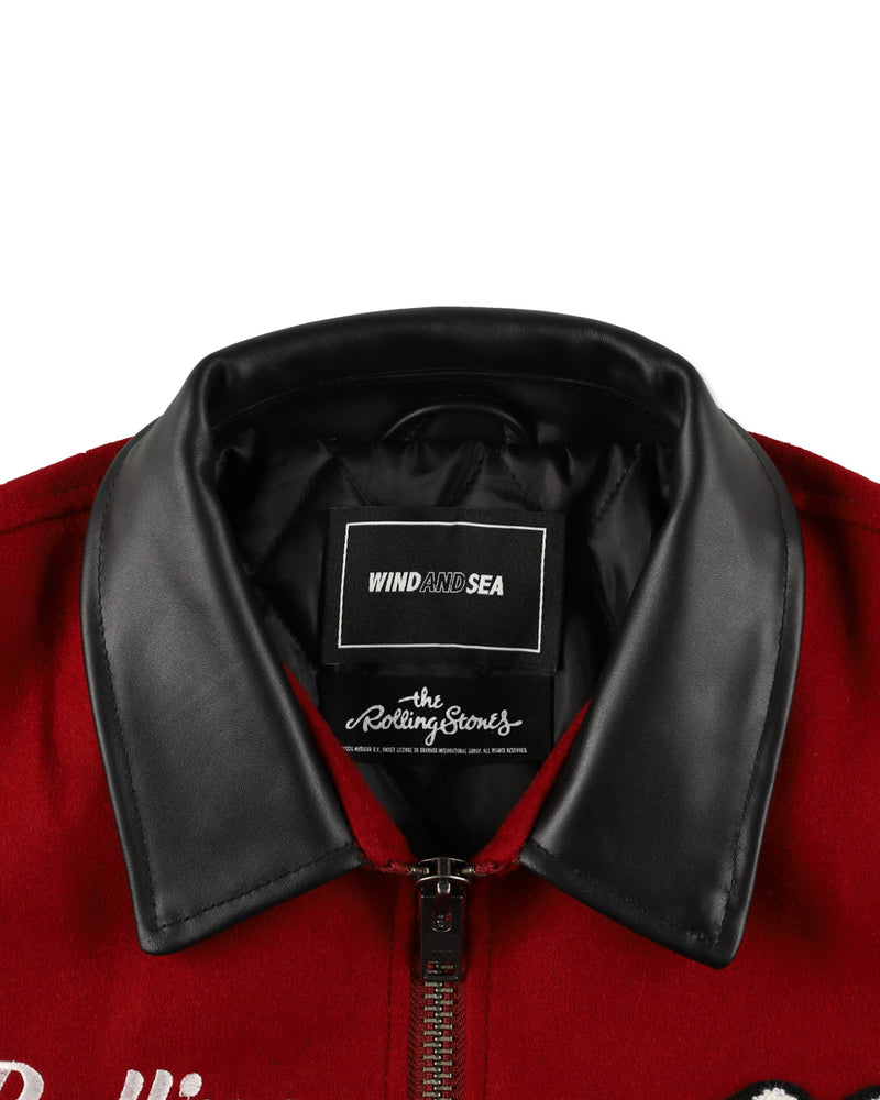 THE ROLLING STONES x WDS VARSITY JACKET