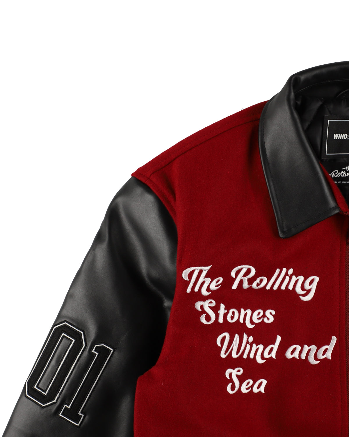THE ROLLING STONES x WDS VARSITY JACKET – WIND AND SEA