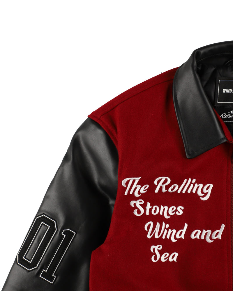 THE ROLLING STONES x WDS VARSITY JACKET