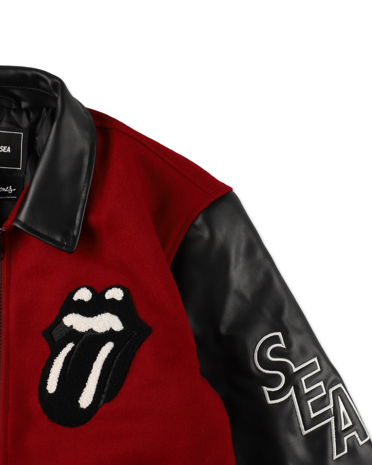 THE ROLLING STONES x WDS VARSITY JACKET – WIND AND SEA
