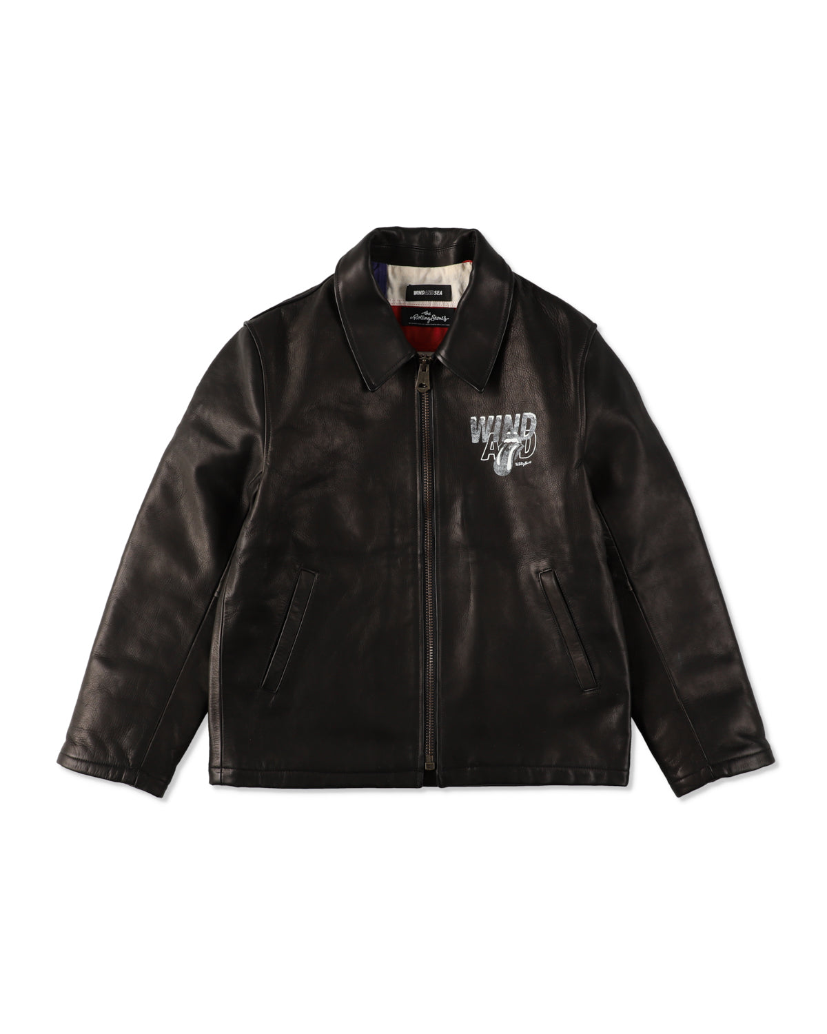 THE ROLLING STONES x WDS LEATHER JACKET