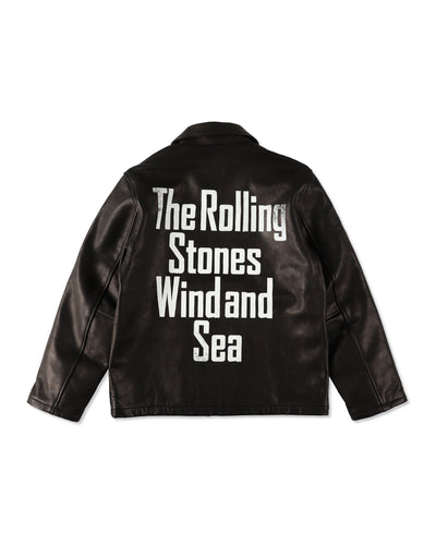 THE ROLLING STONES x WDS LEATHER JACKET