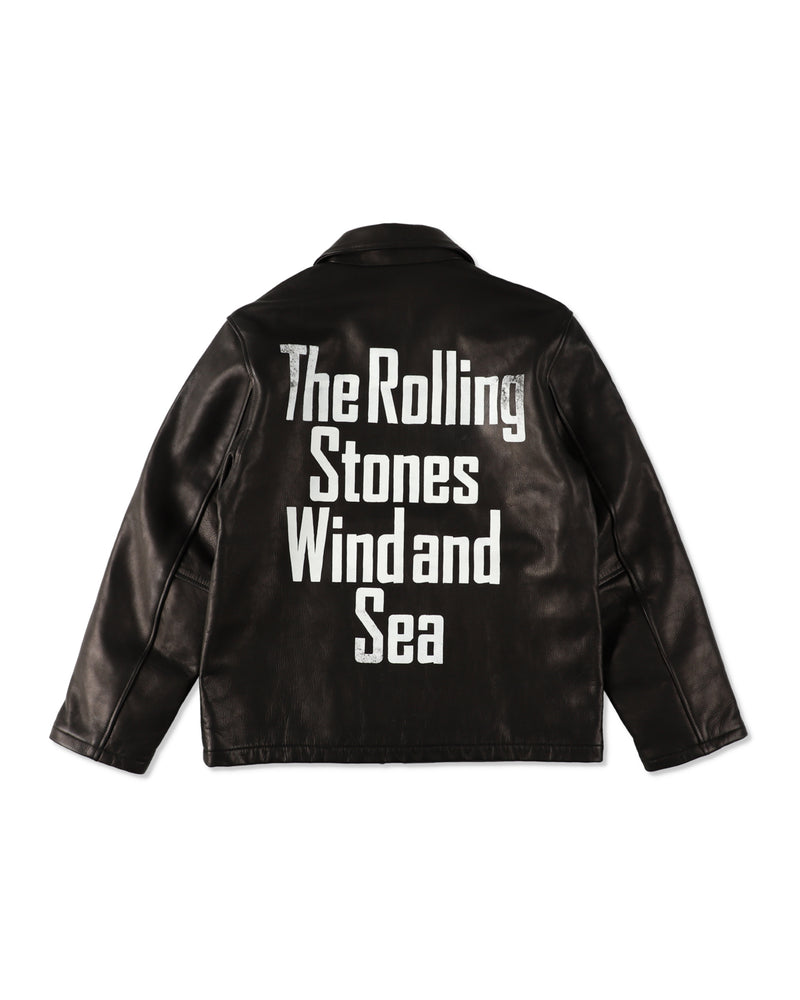 THE ROLLING STONES x WDS LEATHER JACKET