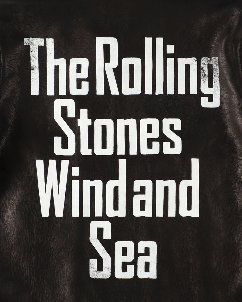 THE ROLLING STONES x WDS LEATHER JACKET