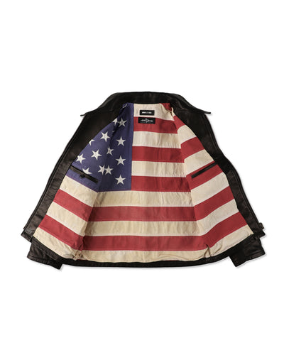 THE ROLLING STONES x WDS LEATHER JACKET