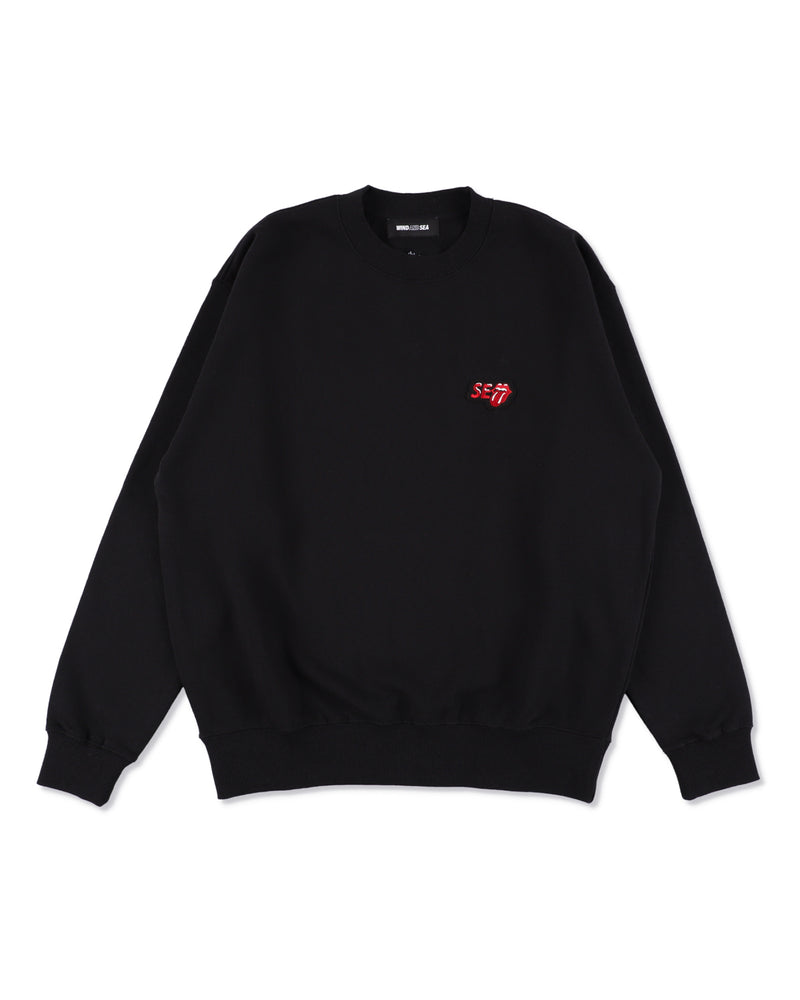 THE ROLLING STONES x WDS CREW NECK SWEAT SHIRT