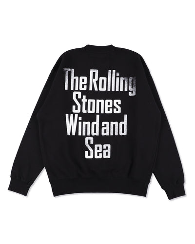 THE ROLLING STONES x WDS CREW NECK SWEAT SHIRT