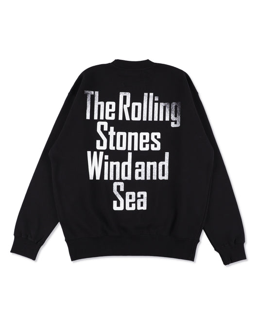 THE ROLLING STONES x WDS CREW NECK SWEAT SHIRT