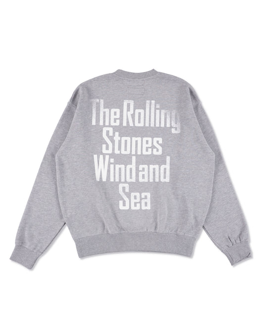THE ROLLING STONES x WDS CREW NECK SWEAT SHIRT