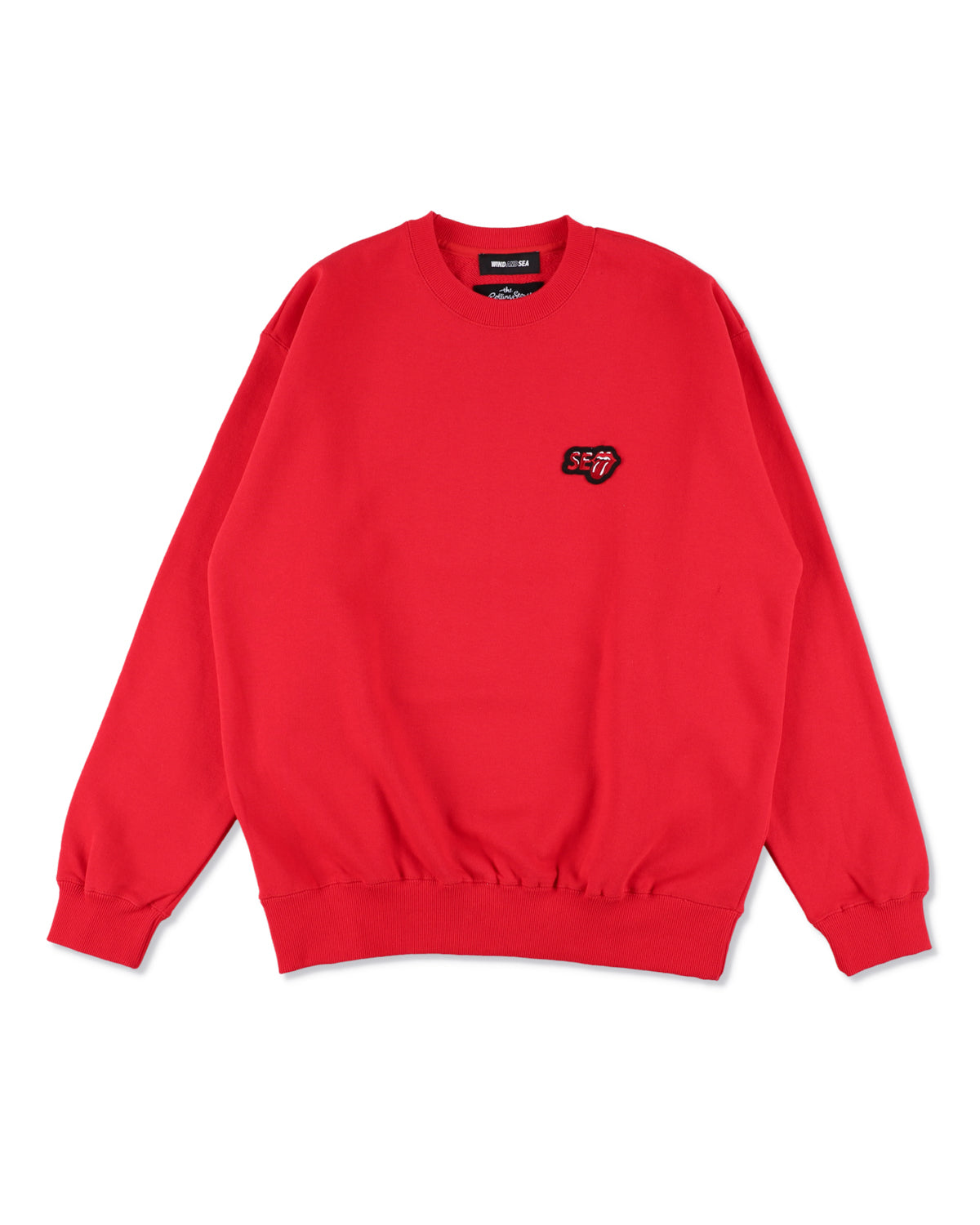 THE ROLLING STONES x WDS CREW NECK SWEAT SHIRT – WIND AND SEA