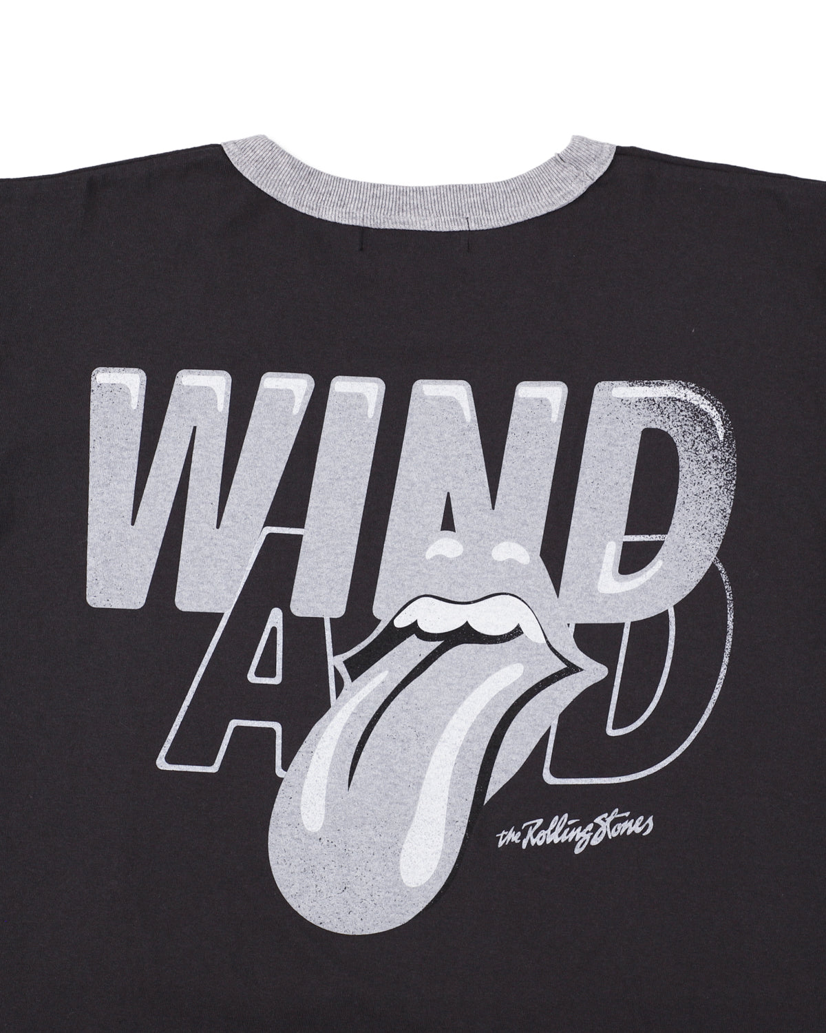 THE ROLLING STONES x WDS RINGER TEE – WIND AND SEA