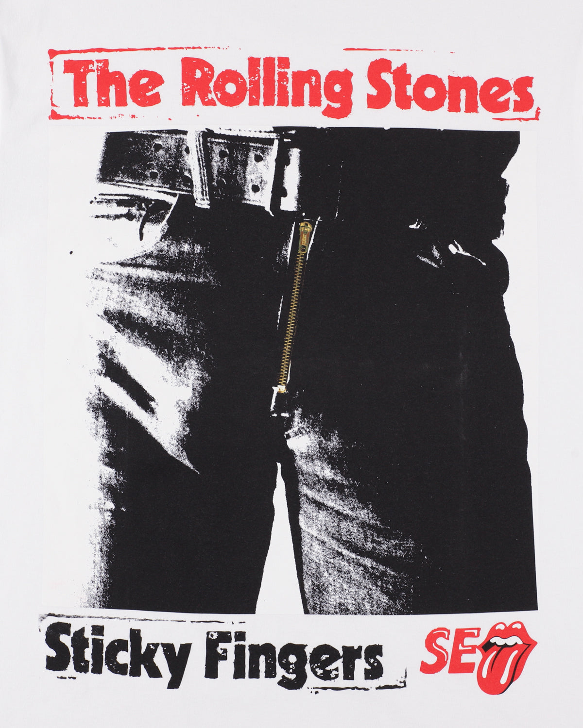 THE ROLLING STONES x WDS STICKY FINGERS TEE