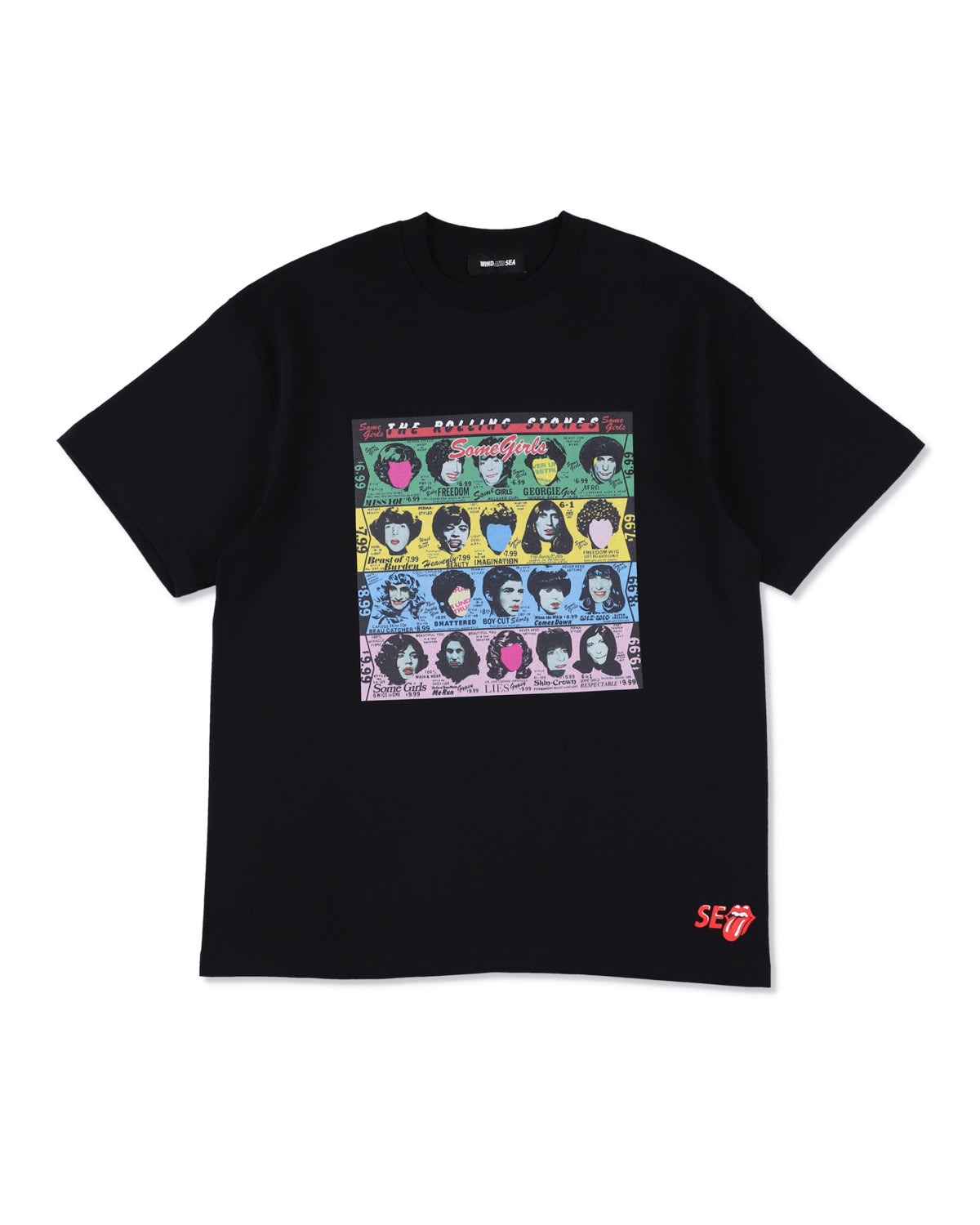 WIND AND SEA×The Rolling Stones Shirt WIND AND SEA×The Rolling Stones Shirt The Rolling Stones x WDS S/S