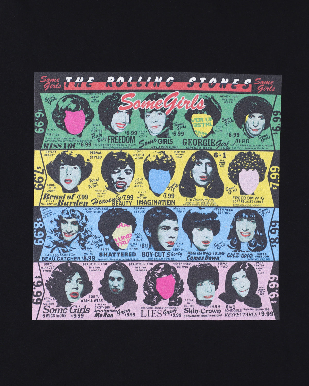 THE ROLLING STONES x WDS SOME GIRLS TEE