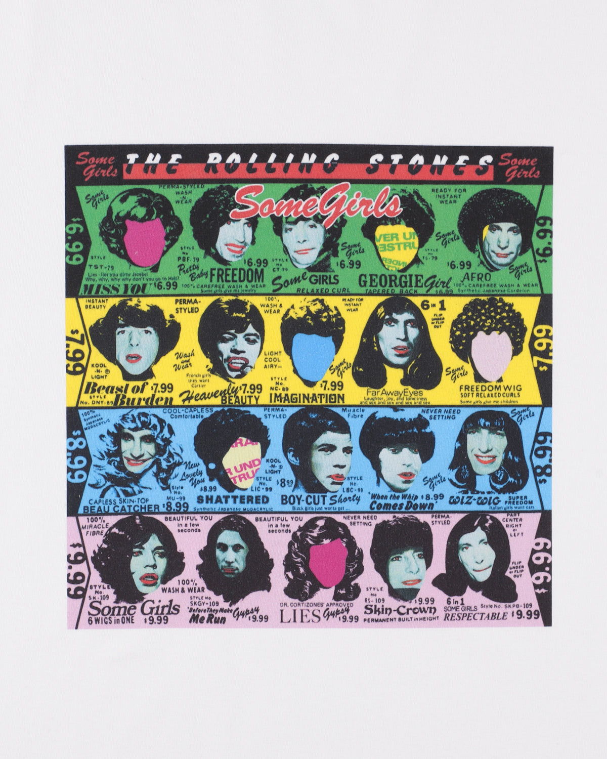 THE ROLLING STONES x WDS SOME GIRLS TEE