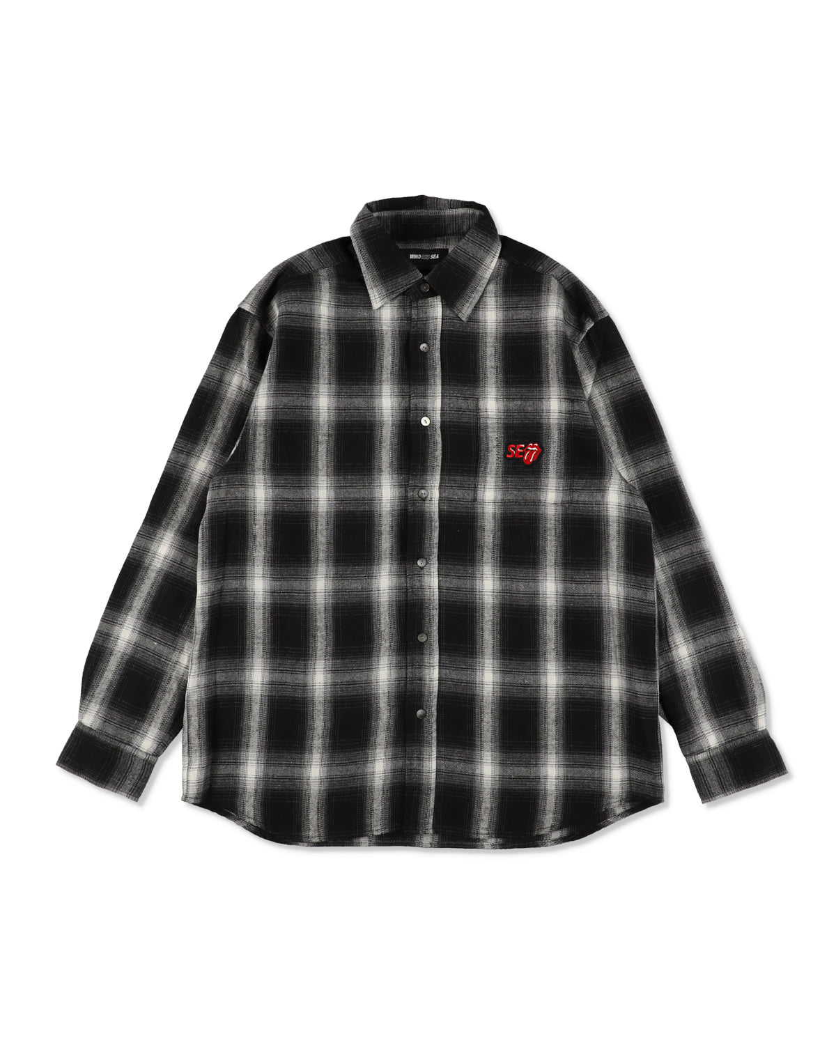 THE ROLLING STONES x WDS PLAID SHIRT