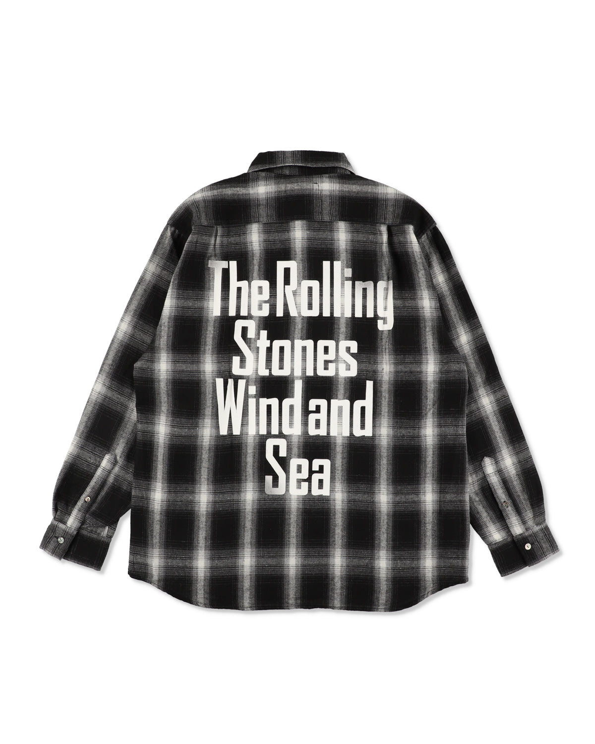 THE ROLLING STONES x WDS PLAID SHIRT
