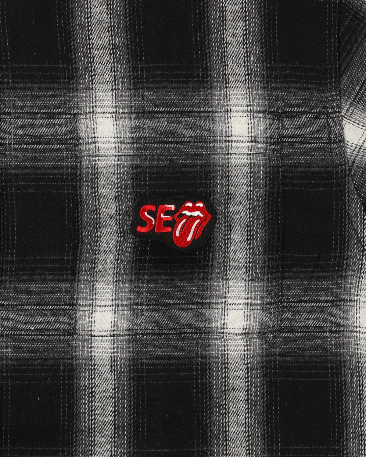 THE ROLLING STONES x WDS PLAID SHIRT
