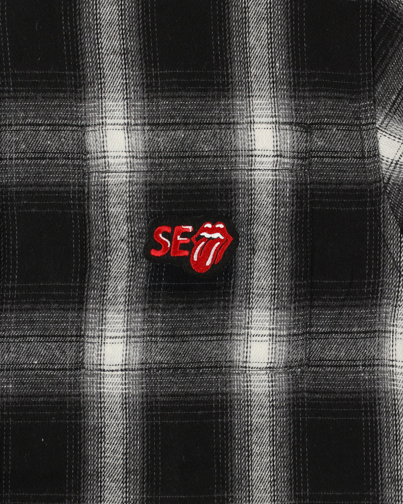 THE ROLLING STONES x WDS PLAID SHIRT