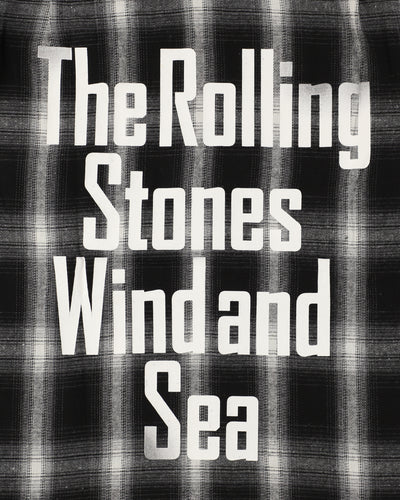 THE ROLLING STONES x WDS PLAID SHIRT