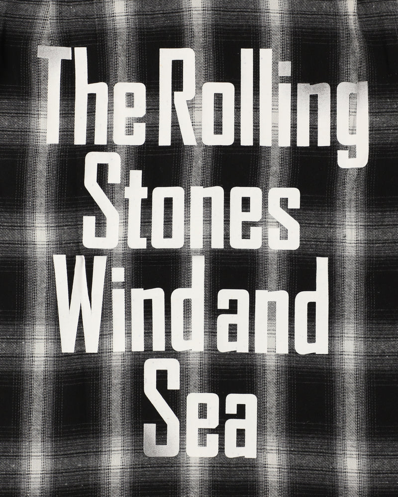 THE ROLLING STONES x WDS PLAID SHIRT