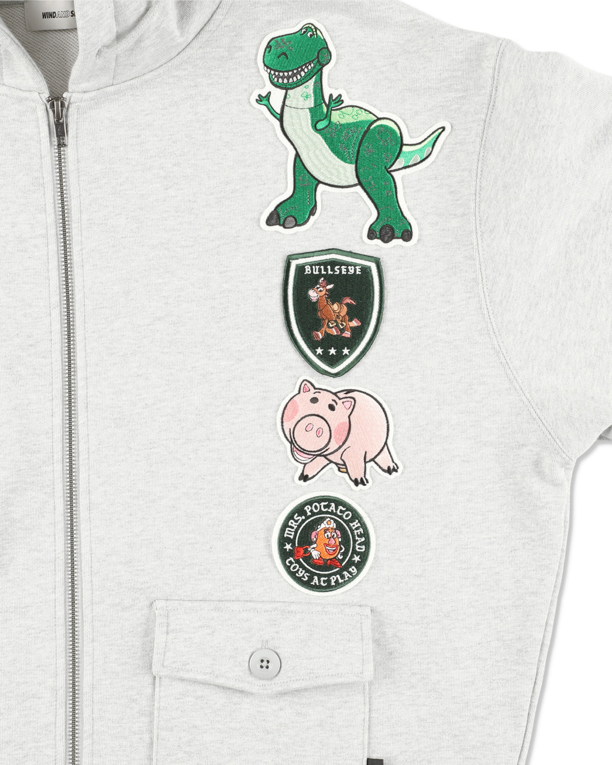 TOY STORY x WDS ZIP HOODIE – WIND AND SEA