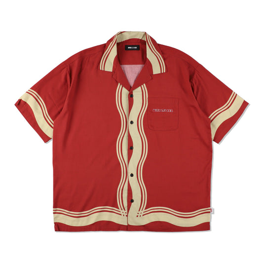 U.F.O. x WDS NOODLE OPEN COLLAR SHIRT