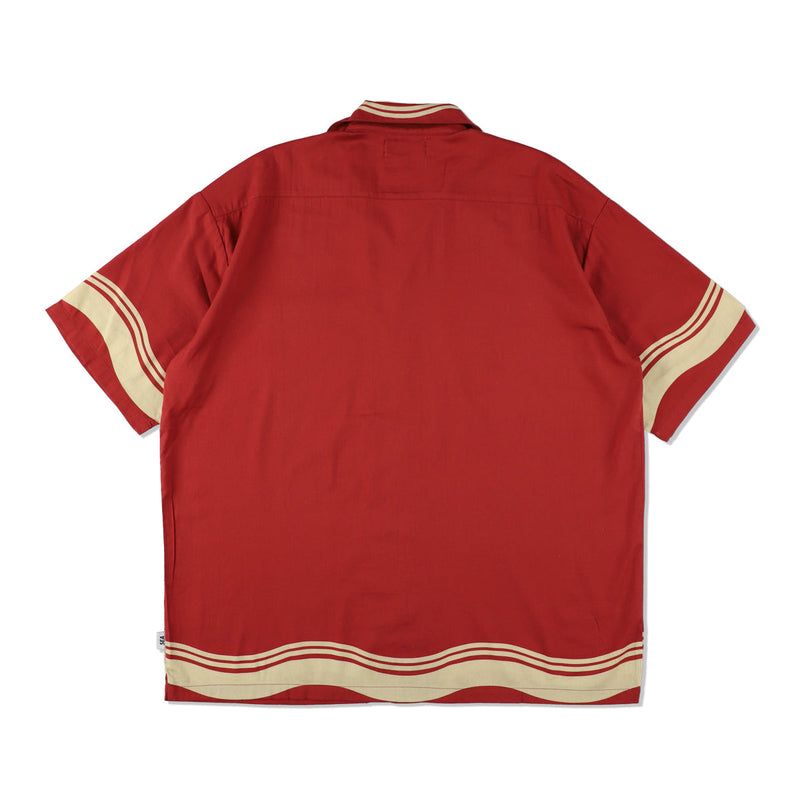 U.F.O. x WDS NOODLE OPEN COLLAR SHIRT