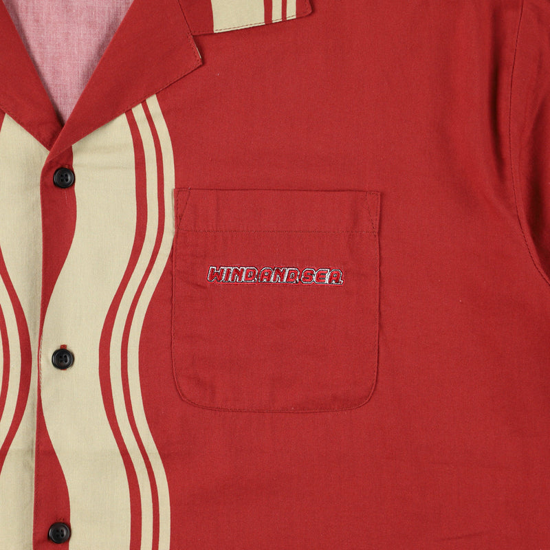 U.F.O. x WDS NOODLE OPEN COLLAR SHIRT