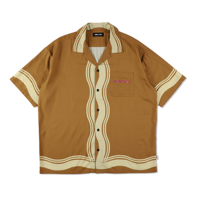 U.F.O. x WDS NOODLE OPEN COLLAR SHIRT