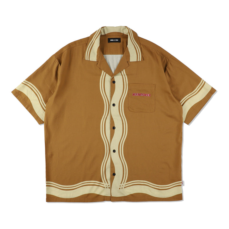 U.F.O. x WDS NOODLE OPEN COLLAR SHIRT