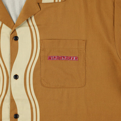 U.F.O. x WDS NOODLE OPEN COLLAR SHIRT