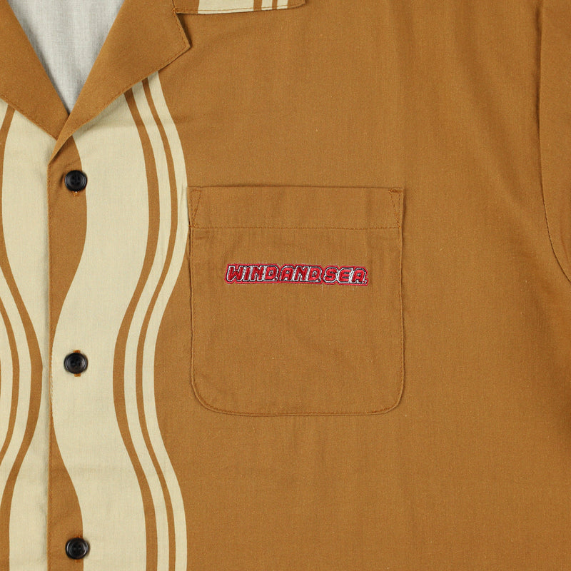 U.F.O. x WDS NOODLE OPEN COLLAR SHIRT