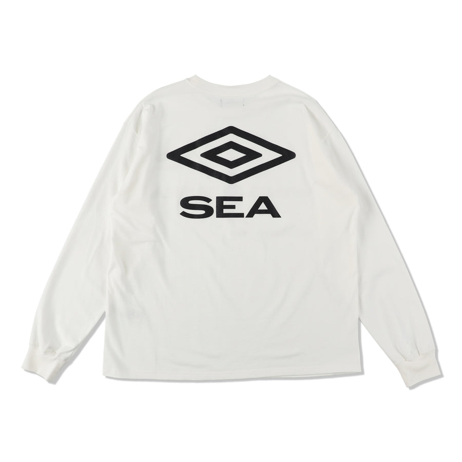 UMBRO X WDS PULLOVER CREW NECK / WHITE - agedor.ma