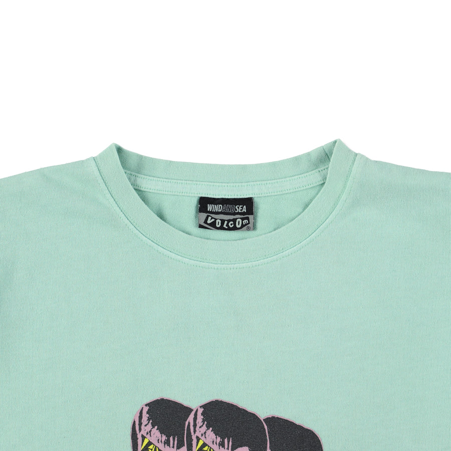 VOLCOM x WDS Collaboration S/S Tee (Brain) / CELADON