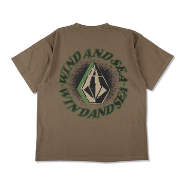 VOLCOM x WDS Collaboration S/S Tee (Circle Stone) / OD