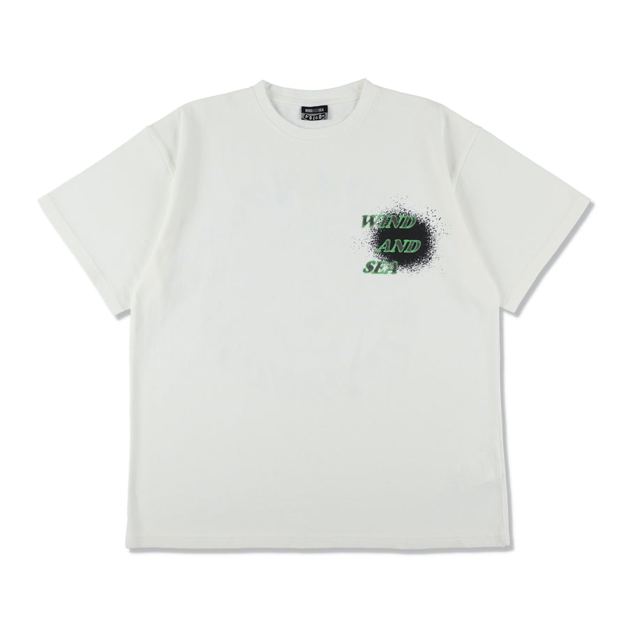 VOLCOM x WDS Collaboration S/S Tee (Circle Stone) / WHITE