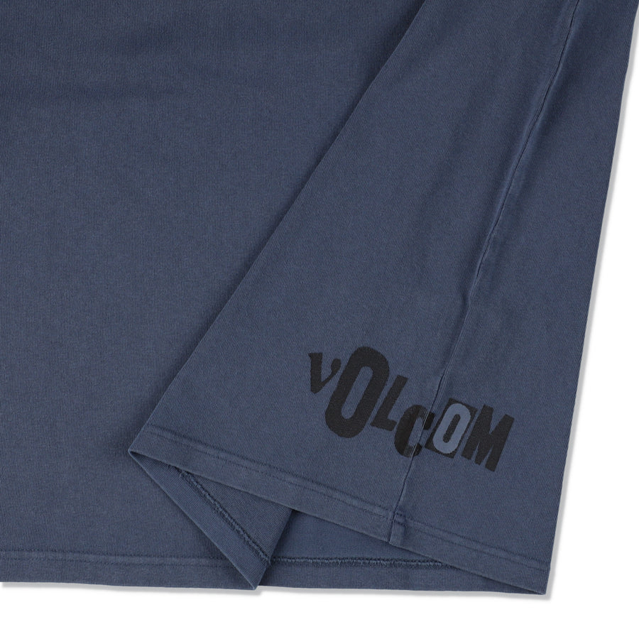 VOLCOM x WDS Collaboration S/S Tee (SEA Stone) / JADE_BLUE