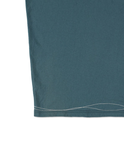 WAVE BLUE STITCH TEE