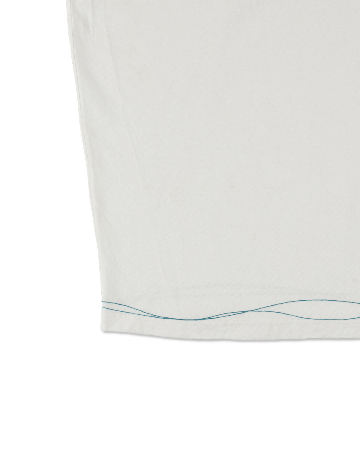 WAVE BLUE STITCH TEE