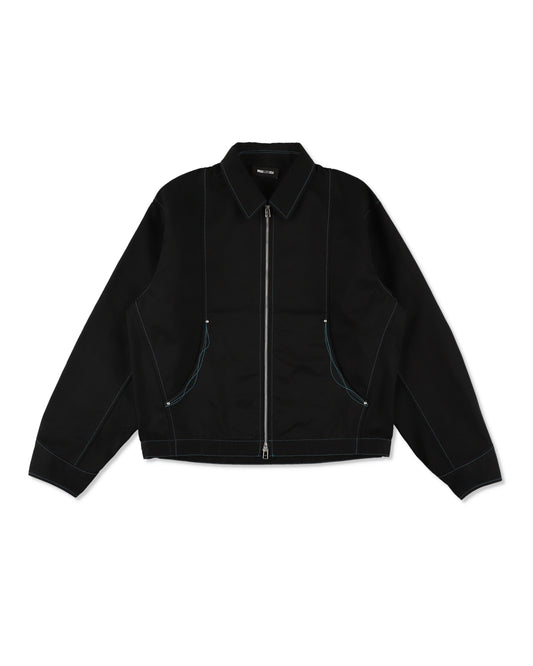 WAVE BLUE STITCH JACKET