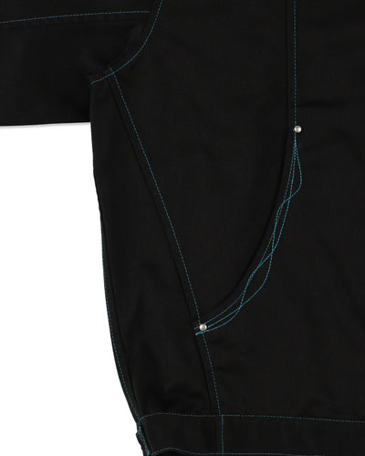 WAVE BLUE STITCH JACKET