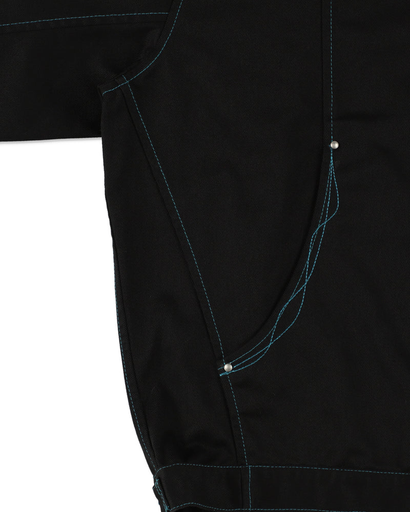 WAVE BLUE STITCH JACKET