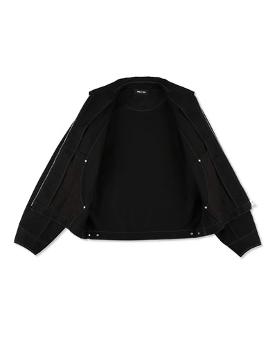 WAVE BLUE STITCH JACKET