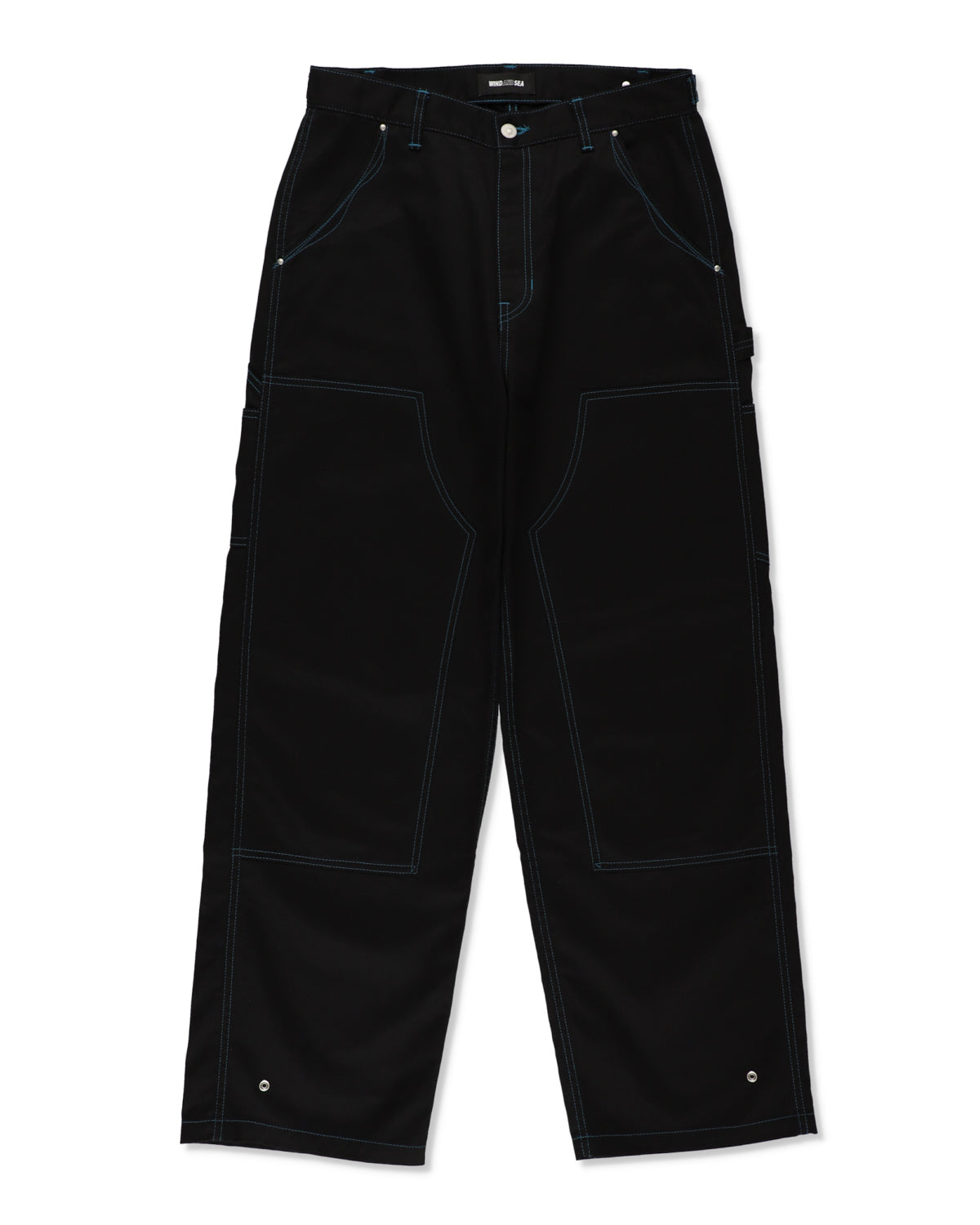 WAVE BLUE STITCH PANT